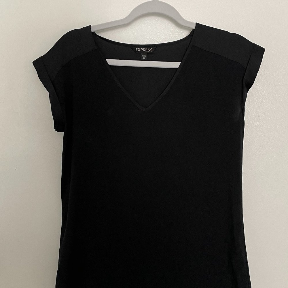 Express Black Blouse